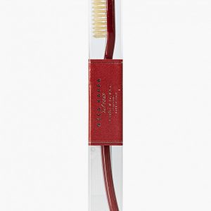 Зубная щетка Acca Kappa с натуральной щетиной средней жесткости (цвет Venetian Red)