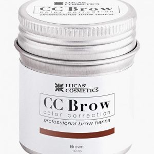 Хна для бровей CC Brow в баночке (коричневый)