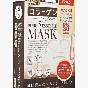 Набор масок для лица Japan Gals с коллагеном Pure5 Essential 30 шт