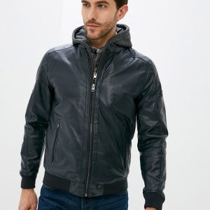 Куртка кожаная Jack & Jones