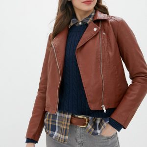 Куртка кожаная Jacqueline de Yong