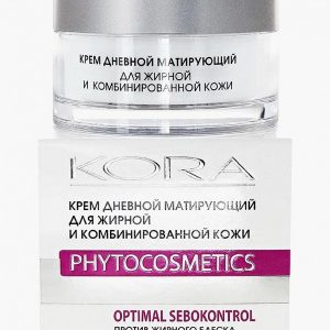 Крем для лица Kora дневной матирующий для комбинированной и жирной кожи 50мл