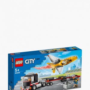 Конструктор City LEGO Транспортировка самолёта на авиашоу