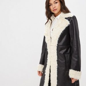 Дубленка Lost Ink LONGLINE FAUX FUR SHEARLING