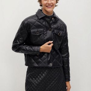 Куртка кожаная Mango - RECOCO