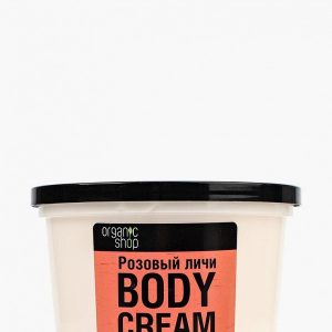 Крем для тела Organic Shop розовый личи