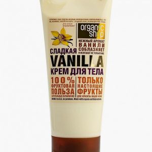 Крем для тела Organic Shop сладкая vanilla