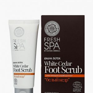 Скраб для ног Natura Siberica Fresh Spa Bania Detox Смягчающий "Белый кедр" 75 мл