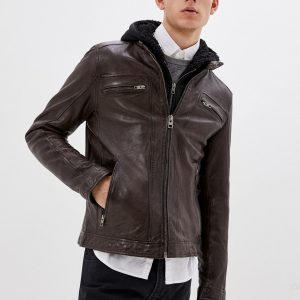 Куртка кожаная Oakwood