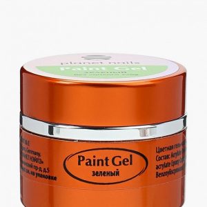Гель-краска для ногтей Planet Nails Paint Gel - 11908 Зеленый