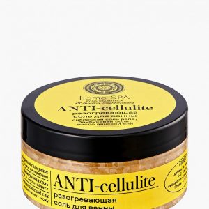 Соль для ванн Natura Siberica разогревающая антицеллюлитная