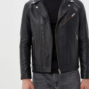 Куртка кожаная Selected Homme