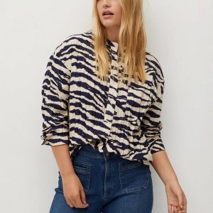 Блуза Violeta by Mango - ANIMAL